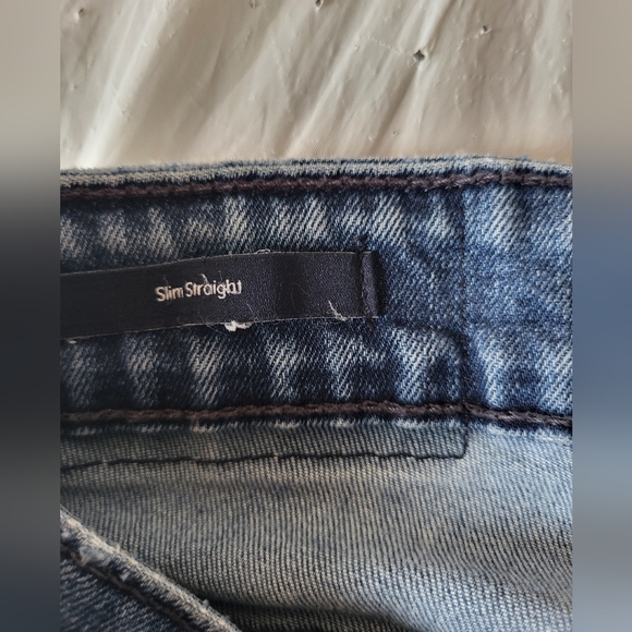 Calvin Klein Men's Blue Jeans, Size 34 X 32 - Picture 6 of 7